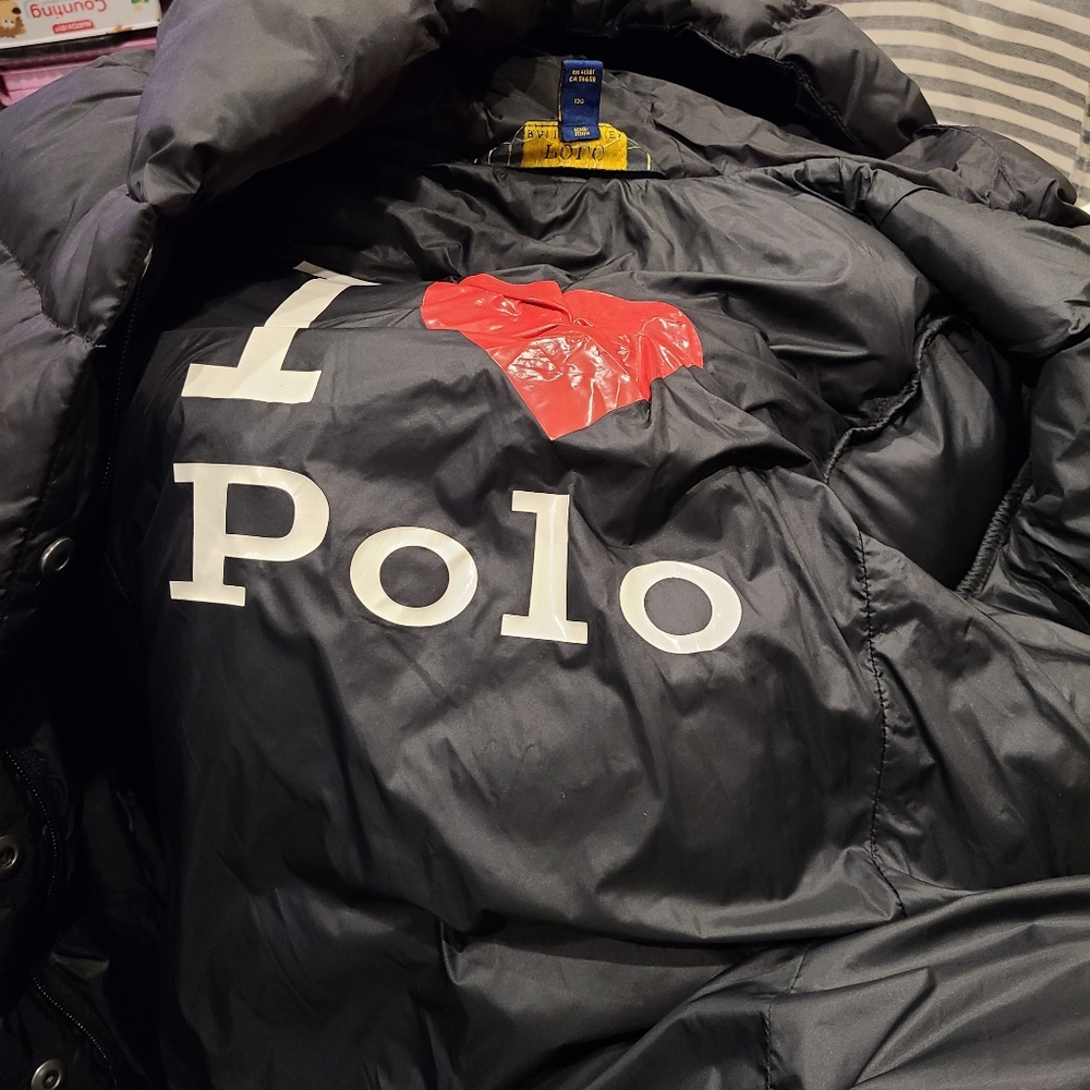 GIRLS RALPH LAUREN DOWN WINTER COAT